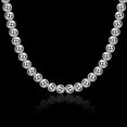 thumbnail image 4 of QQTDFG 925Sterling Silver 10MM 20" Large Hollow Buddha Beads Men's Chains Necklace N097-default, 4 of 4