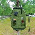 thumbnail image 6 of Outdoor Apron with Pockets, Canvas Material Green 88x60cm, Durable & Water Resistant for Easy Cleaning, Perfect for Camping, Grilling, Picnics and Outdoor Cooking Activities,Vsgery, 6 of 9