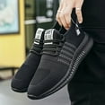 thumbnail image 4 of Frhoxug Men's Striped Running Shoes, Couple Mesh Breathable Sneakers For Outdoor Sports Tennis, 4 of 7