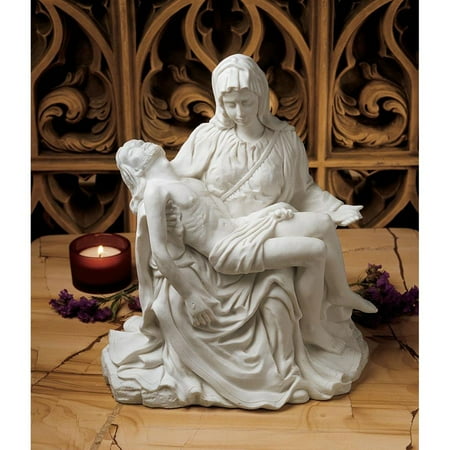 - Design Toscano The Pieta (1499) Bonded Marble Statue: Large