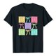 thumbnail image 4 of Tops de Manga Corta de Verano para las Mujeres Imprimir Blusa de Cuello Redondo, Moda Ligera de Poliéster Spandex, 4 of 4