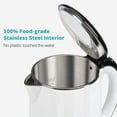 thumbnail image 2 of Secura SWK-1701DB The Original Stainless Steel Double Wall Electric Water Kettle 1.8 Quart, White, 2 of 6