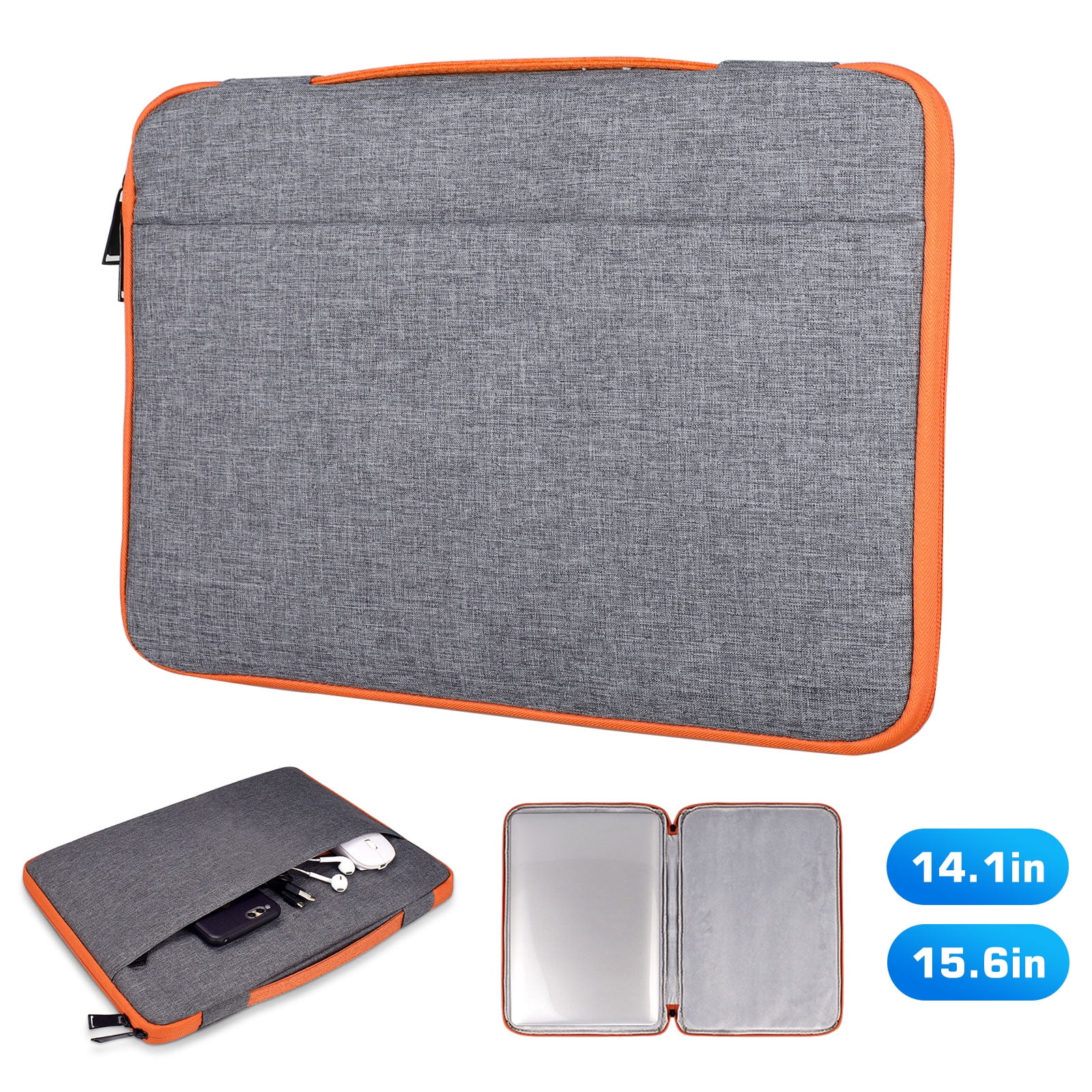 EEEkit 15.6 14 15 Inch Laptop Sleeve Case with Handle Waterproof