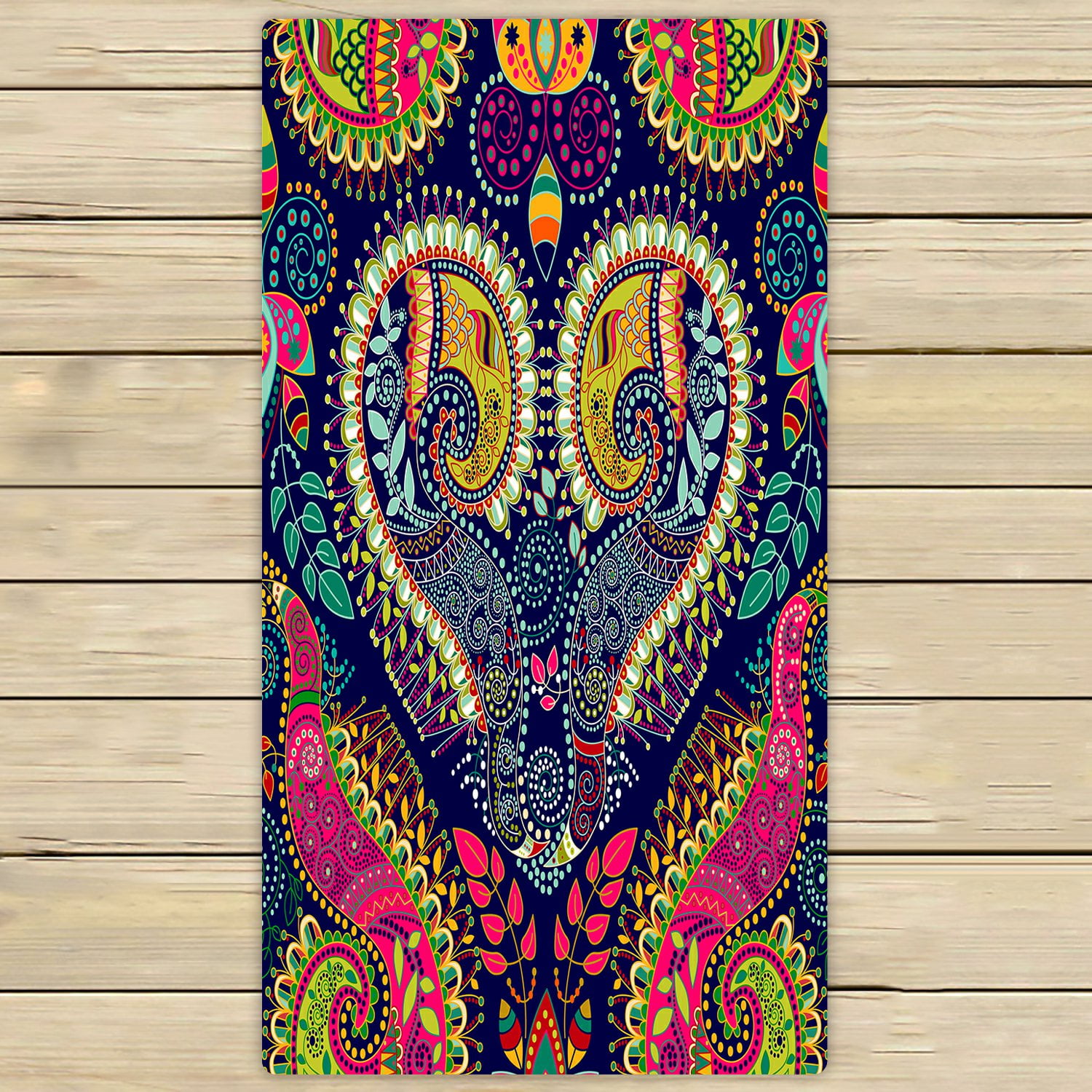 Pastel Floral - Sustainably Made Towel main image 1