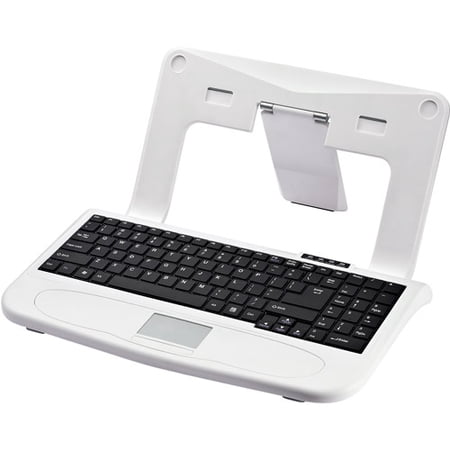UPC 886372007614 product image for Ergonomic Laptop Stand W/Keyboard | upcitemdb.com