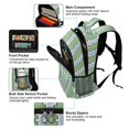 thumbnail image 5 of FORMRS Kids School Backpack Elementary Student Unisex Travel Bookbag with Reflective Stripes, Green Stripe Pattern, 5 of 7