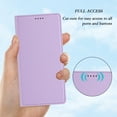 thumbnail image 6 of Allytechgroup Wallet Case for Motorola Moto G Power 5G 2025, Premium PU Leather Flip Cover Magnetic Closure Protective Stand RFID Blocking Cover for Moto G Power 5G 2025,Purple, 6 of 6