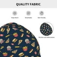 thumbnail image 5 of Naloa Fast Food Beanie for Men Women Knitted Unisex Winter Hat Beanies Cap Knit Cuffed Beanies Hats, 5 of 7