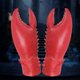 thumbnail image 1 of Un par de garras de corpión gigantes disfraz de Halloween Cosplay máscaras de animales de látex para adultos accesorios de decoración de fiesta rojo, 1 of 5