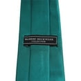 thumbnail image 2 of Solid Teal Green Boy's Necktie, 2 of 4