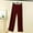 Wine, variant on BUIGTTKLOP Plus Size Pajamas Pants for Women Wide Leg Sleep Bottoms High Waisted Lounge Pants Loungewear
