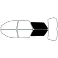 thumbnail image 2 of Rvinyl Window Tint Kit Compatible with Subaru Legacy 2000-2004 (Wagon) - Cargo - 5%, 2 of 8