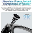 thumbnail image 2 of W610 Smart Glasses with 8MP AI Camera and Bluetooth Calling - UV Protection Sunglasses for Adults and Fashion Enthusiasts, 2 of 3