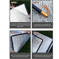 thumbnail image 6 of JoyMoreHome Camping Mat Foam Foil Blanket for Camping Foam Pad Insulating Foil Mat Sleeping Tent Pad Thermal Mattress Mat Pad Waterproof Aluminum Camping mat Reflecting Heat, 6 of 9