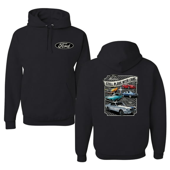 Wild Bobby Ford Still Plays With Cars Classic Muscle Car Lover, Unisex Hoodie Sweatshirt