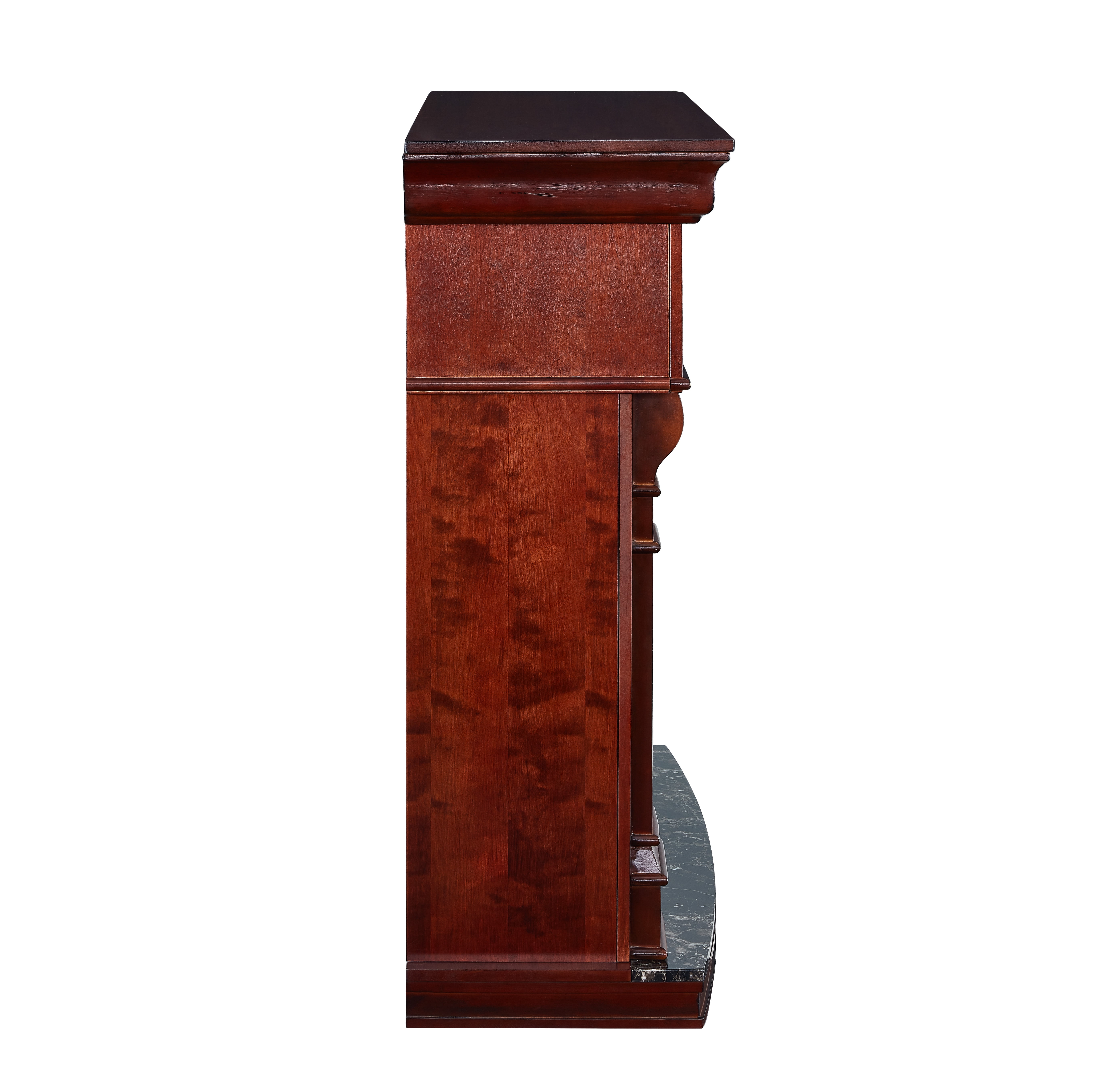 Bold Flame 47 Inch Electric Fireplace In Walnut Com