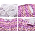 thumbnail image 4 of Unitop Shorts de Surf pour Hommes Séchage Rapide Board Shorts Violet et Jaune 34, 4 of 4