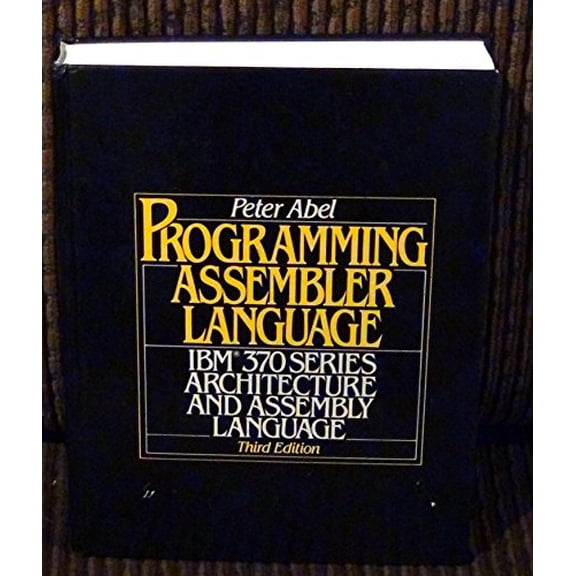 Pre-Owned Programming Assembler Language IBM 370 (Hardcover) 0137289243 9780137289240