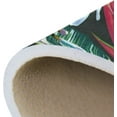 thumbnail image 6 of GZHJMY Tropical Flower Non Slip Area Rug for Living Dinning Room Bedroom Kitchen, 2' x 3'(24 x 36 Inches / 60 x 90 cm), Palm Tree Nursery Rug Floor Carpet Yoga Mat, 6 of 6