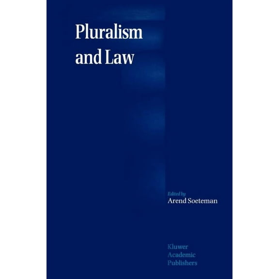Pluralism and Law, (Paperback)