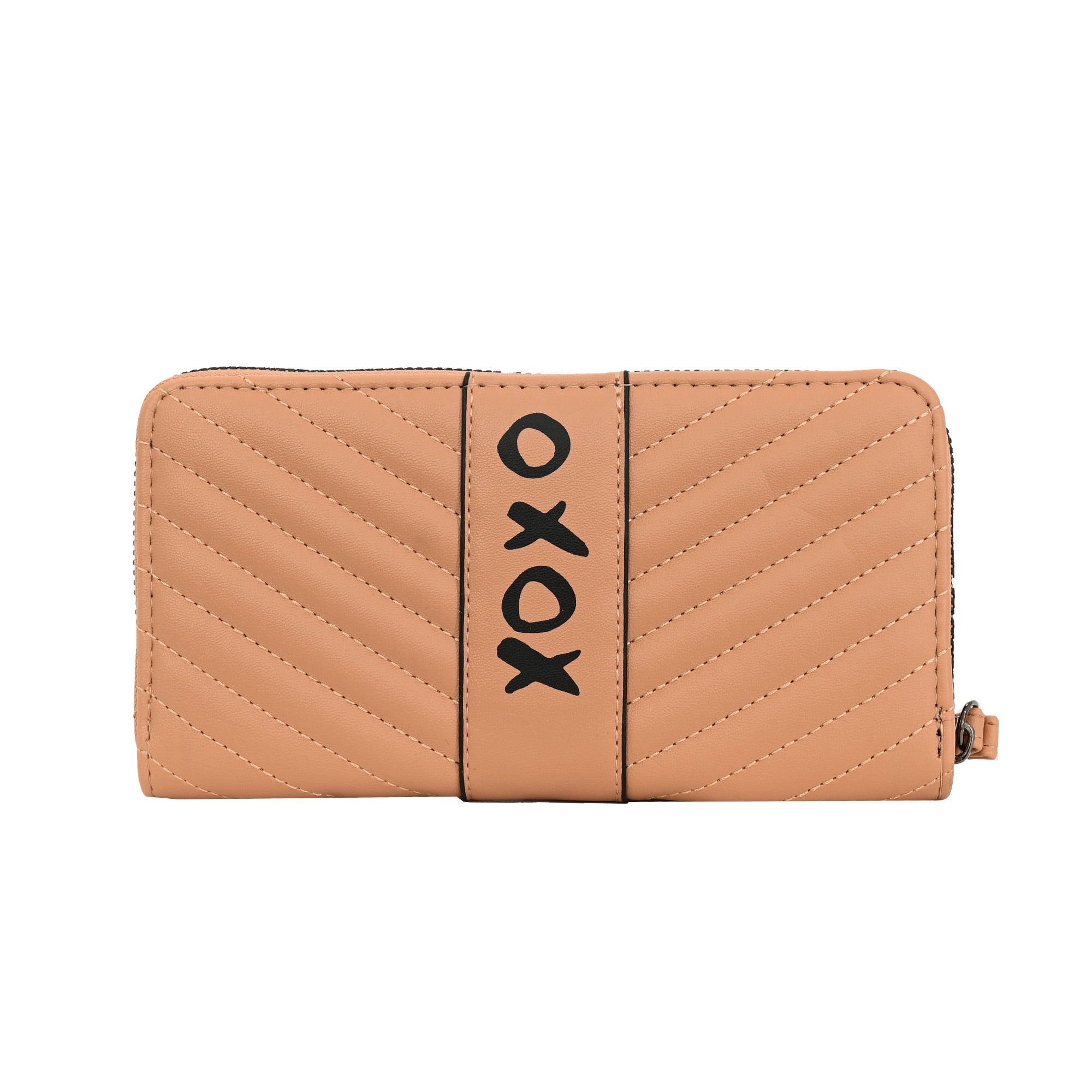 XOXO Women's Around Wristlet Wallet - Card Holders, 2 Cash Pockets and Phone Slot