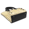 thumbnail image 3 of Lsque Cute Yellow Duck Pattern Leather Rivet Shoulder Bag – Elegant Genuine Leather & Microfiber PU Crossbody with Detachable Adjustable Strap, 3 of 5