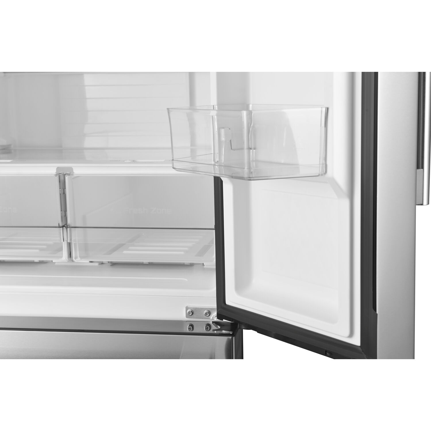 Galanz 16-Cu. Ft. 3-Door French Door Refrigerator, Stainless Steel - image 3 of 12