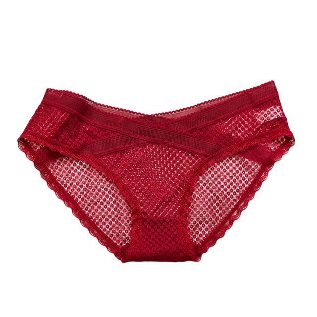 Calzoncillos de Encaje Ver A Través de Las Bragas Mujeres Cutut Ropa Interior de Encaje Calzoncillos Calzoncillos Calzoncillos de Lencería Ahuecados Odeerbi ODB118579