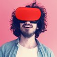 thumbnail image 4 of Cubierta de auriculares de silicona VR Auriculares anti-arañazos Protector Flexible Almacenamiento Shell Gamers Regalos Reemplazo para Oculus Quest 2 Red AweSitey EL005809-03, 4 of 7