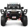 thumbnail image 4 of Gymax 12V Kids Ride On Truck RC Motorized Car w/ Spring Suspension & MP3 White, 4 of 10