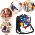 thumbnail image 5 of Lsque The Map Of United States Lunch Bag Lunch Box for Women Men Reusable Insulated Lunch Tote Bag,Leakproof Thermal Cooler Sack Food Handbags Case High Capacity, 5 of 9