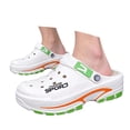 thumbnail image 3 of Mens Slippers Breathable Outdoor Slide Sandals For – Casual Beach Garden Slippers With Open Toe And Semi Enclosed Design For Comfort And All Day Use ,Us Size:8.5, 3 of 6