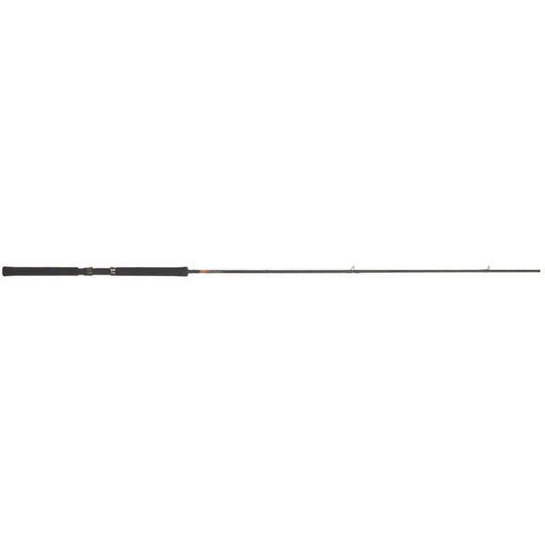 B&M Buck's Graphite Jig Fishing Pole, 12ft, 2 Pieces, Black, 