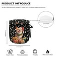 thumbnail image 4 of ZUXONGSY Christmas Corgi Tea Cozy Tea Pot Cozies Double-Sided with Elastic Band Drawstring Thicken Kettle Dust Cover for Kitchen Easy to Clean Teapot Protector Xmas Decoration, 4 of 6
