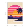 thumbnail image 3 of 6 Pcs Funny Kitchen Towels,Hawaiian Style Microfiber Dish Towels,Kitchen Tea Towels,Kitchen Towel Set (18" X 26"), 3 of 3