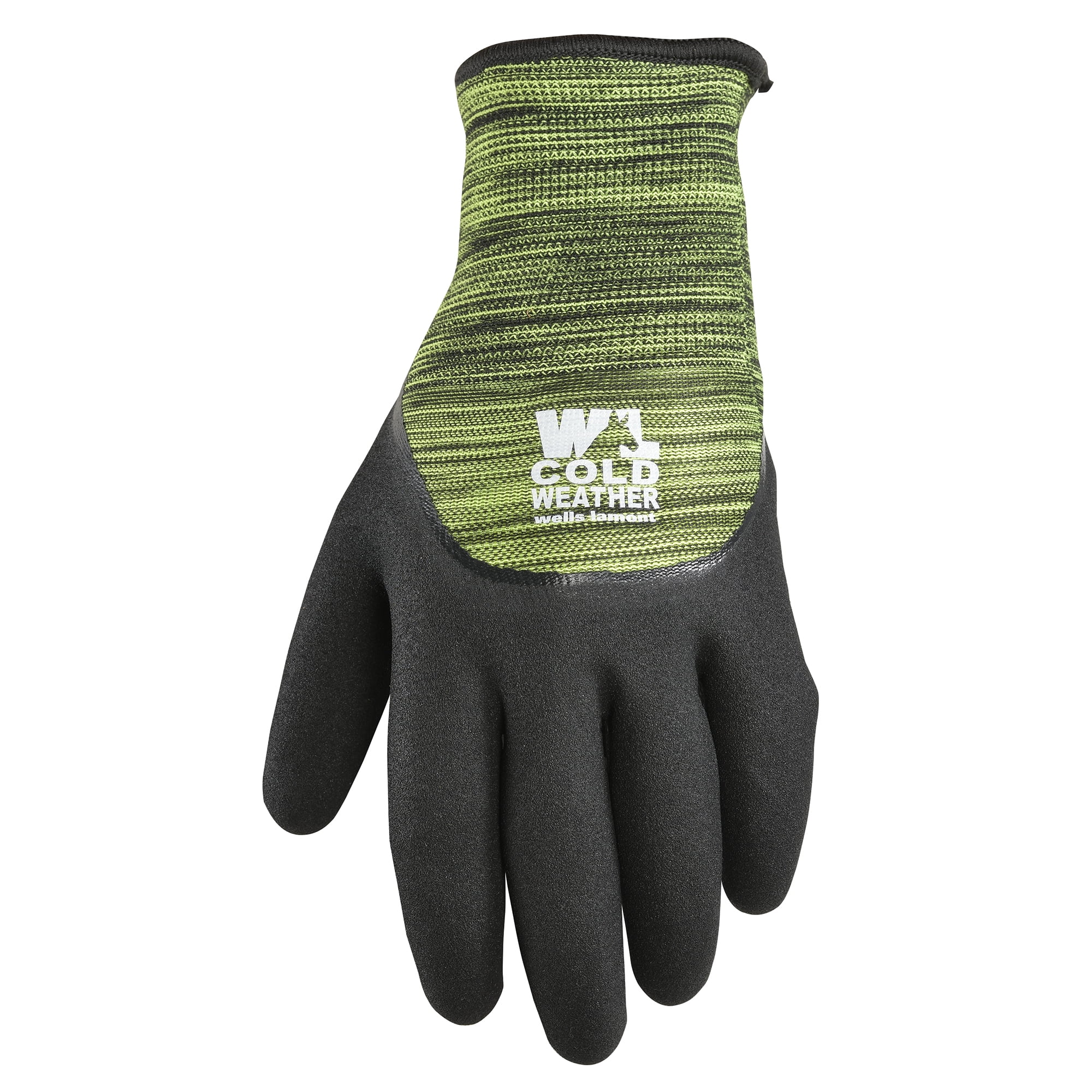 Wells Lamont Men's Winter Lined Nitrile Work Gloves, Size Medium