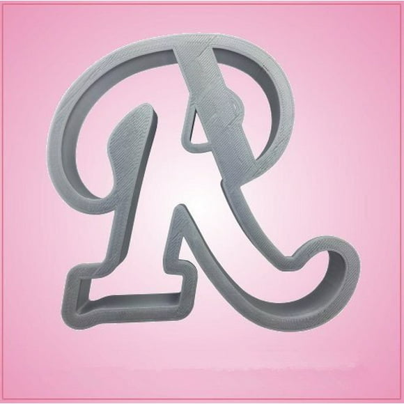 Cursive Letter R Cookie Cutter