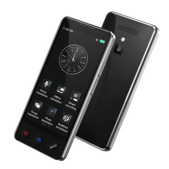 Offline Language Translator Device, Two-Way Smart Voice and 75 Offline Languages Photo Pocket Translator Real Time, Audifonos traduetores de/Traductor de idiomas,Online Offline,Business/Travel