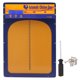 thumbnail image 1 of Puerta automática para gallinero con temporizador, aleación de aluminio, pantalla LED HD, puerta automática para pollos con batería para granja, color azul real, 1 of 10