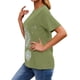 thumbnail image 2 of Minnieouse Camisa de manga corta con estampado de de león y cuello para mujer Prendas para la parte del cuerpo verde claro XXL Minnieouse AP002414-20, 2 of 6