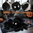 thumbnail image 3 of Halloween Spider Throw Pillow, Cute Full Body Spiders Shaped Decorative Soft Plush Pillow Cushion for Gift Party Home Sofa Couch Bed Indoor Halloween Decor (16 x 22 inch), 3 of 6