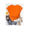 thumbnail image 2 of Playera Blusa De Familia Capybara Ropa Para Mujer Capibara Color Anaranjado Talla Grande Marca Emil SaEs, 2 of 4