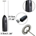thumbnail image 2 of Milk Frother Handheld Electric Mixer Foam Maker with AA Battery for Coffee, Whisk Drink, Lattes Cappuccino Frappe,Matcha Hot Chocolate,Stainless Steel -5PCS, 2 of 7