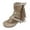 Khaki, variant on Mostsola High Top Cowboy Sandals for Women Gladiator Flip Flops Flats Tassel Ankle Booties