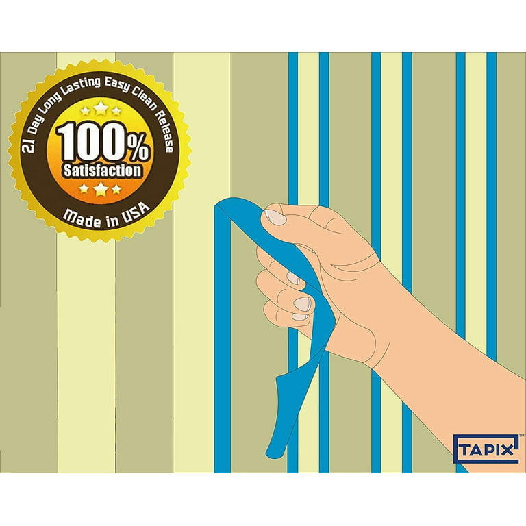  Wide Blue Painters Tape, 4 inch & 12 inch (60 Yards), 3D  Printing Tape, Easy Clean Removal up to 21 Days, Masking Tape : Tools &  Home Improvement