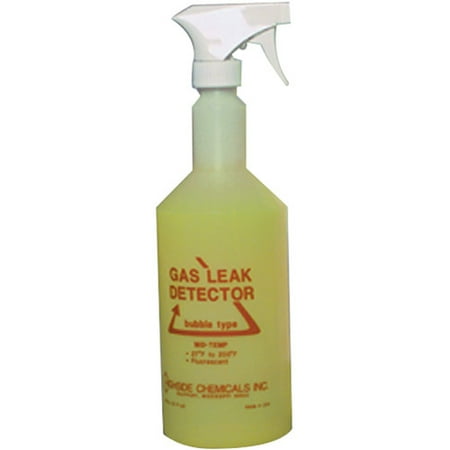 Highside Mid-Temp Gas Leak Detector with 32 oz Trigger Sprayer Bottle