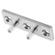 thumbnail image 5 of Herrajes de alta resistencia Guía de rodillos para piso de acero inoxidable 304 para puertas corredizas de granero, 5 of 8