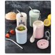 thumbnail image 5 of Taza de desayuno portátil 330 ml Fiambrera a prueba de fugas para niños Trigo Paja Comida Prep Bento Box Sopa Leche, 5 of 8