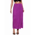 thumbnail image 3 of Women'S Midi Pencil Skirt Side Slit High Waisted Bodycon Casual Long Skirts M, 3 of 9