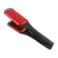 thumbnail image 6 of Happydeer Straight Hair Comb Premium Bristles Anti-static Double Sided Ergonomic Handle Heat-Resistant Hairdressing Tool ABS Professional Hairdressing Straightener Comb Clamp for Home, 6 of 13